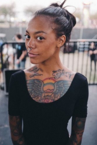 25 Colorful Tattoo Ideas for Dark Skin Tones