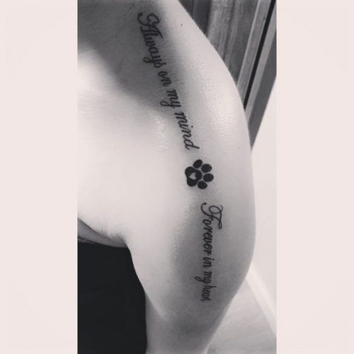 20 Memorial Dog Tattoo Ideas