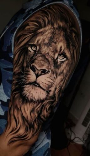 21 Shoulder Lion Tattoo: Showcase Power and Beauty