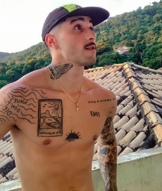 Best Aesthetic Male Tattoos Ideas for Arm, Chest & Sleeve Designs with Meaning & Inspiration