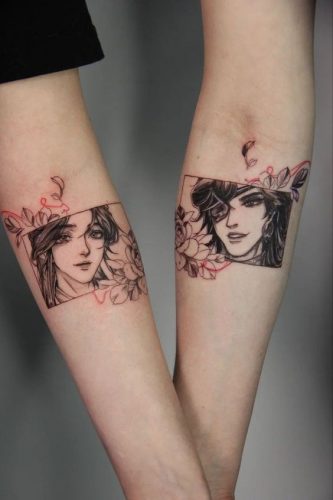 20 Unique Couple Tattoo Designs : Matching & Meaningful Ink Ideas for Every Pair