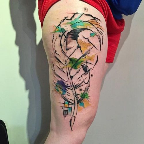 19 Hip and Thigh Tattoo Ideas for Women