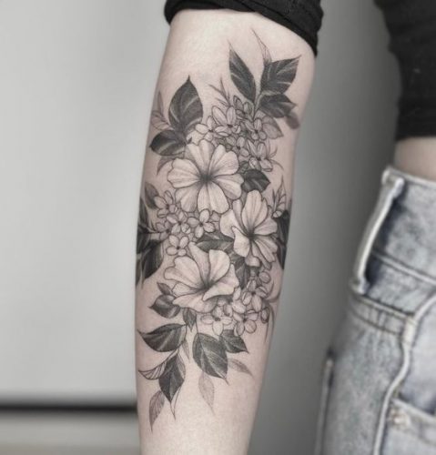 Discover the Charm of February Birth Flower Tattoos: Violets & Primroses Ink Ideas