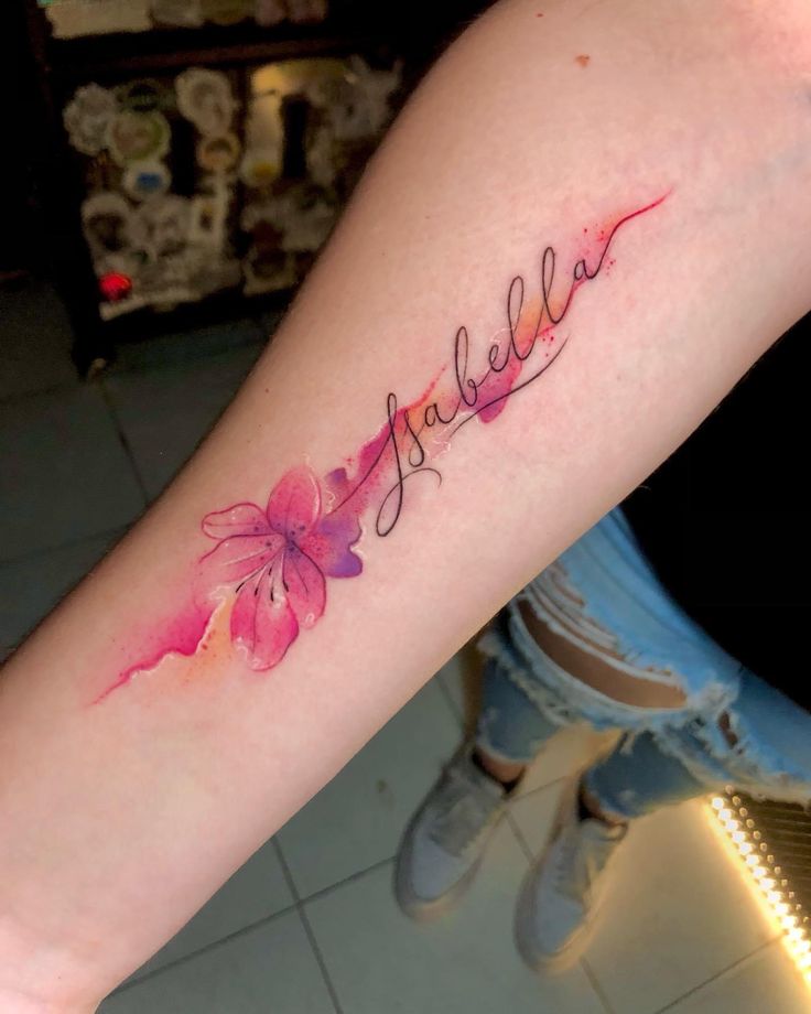 30 Name Tattoo Ideas : Cute, Unique & Dainty Designs for Women and Men Forearm, Neck, or Hand