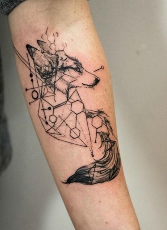 Explore 23 Stunning Geometric Fox Tattoo Ideas for : Bold Designs, Minimalist Sketches, and Unique Abstract Art