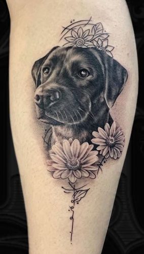 20 Memorial Dog Tattoo Ideas