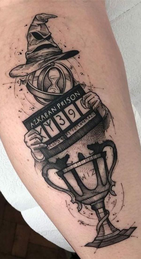 29 Harry Potter Tattoo Ideas : Magical Ink Designs For Every Witch and Wizard