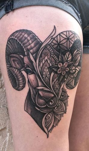 15 Aries Tattoo Ideas