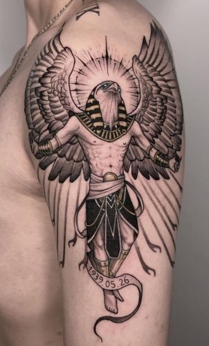 Discover the Divine: 20 Egyptian God Tattoos for Explore Ancient Mythology & Modern Artistry