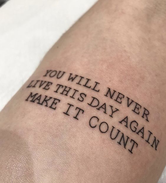 26 Tattoo Quotes for Women and Men About Strength, Life, and Meaningful Ideas