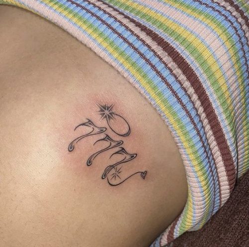 Celestial Sequences: 19 Angel Number Tattoo Ideas for