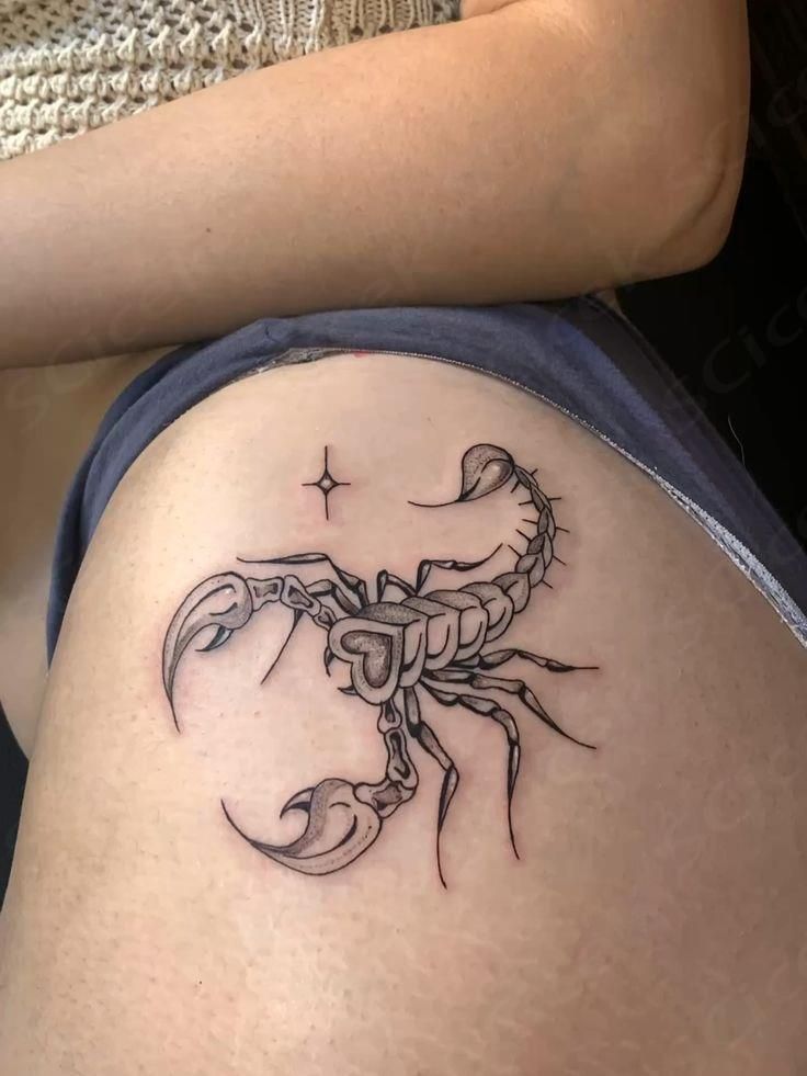 29 Scorpio Tattoo Ideas : Unique Designs with Traditional Styles and Feminine Aesthetic