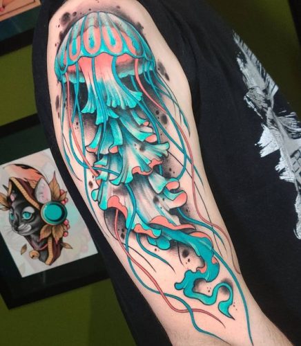 Discover Stunning Jellyfish Tattoo Designs for : Elegant, Colorful, and Bold Ideas for Your Next Ink