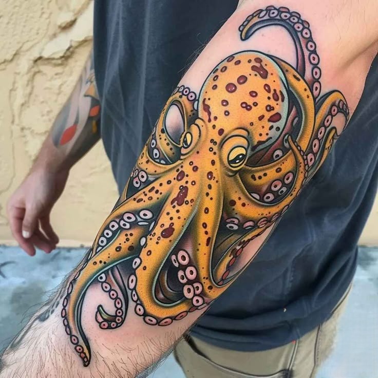 27 Octopus Tattoo Ideas for Men & Women Realistic, Sleeve, Leg, Shoulder & Tiny Octopus Designs