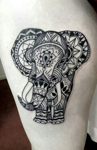 25+ Elephant Tattoo Ideas