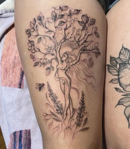 Embracing Roots and Wings: 20 Mother Tree Tattoo Ideas for