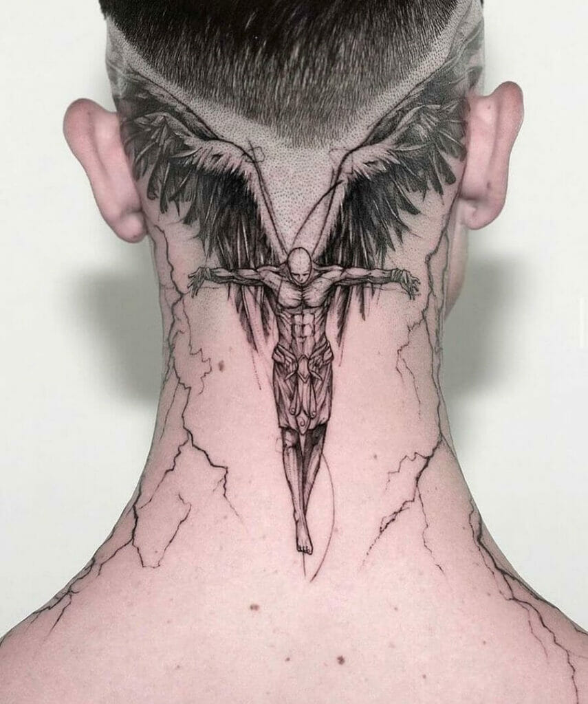 Neck tattoos for men 19 ideas
