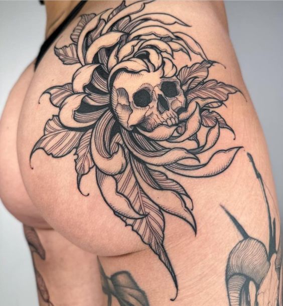 Explore 18 Realistic Skull Tattoos for Men & Women – Top Design Ideas & Stencil Art
