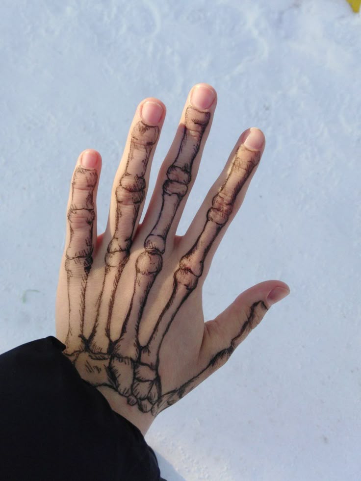 28 Skeleton Hand Tattoo Ideas Designs for Guy and Girl, Floral, Butterfly, Red ink and Full Body
