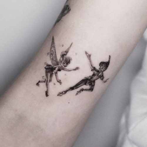 Neverland Ink: 18 Peter Pan Tattoo Ideas for 