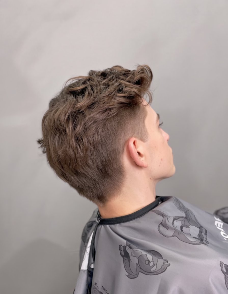 Modern Mullet Fade Haircut 27 Ideas for Men with Curly, Short, Straight Haircuts for Boys
