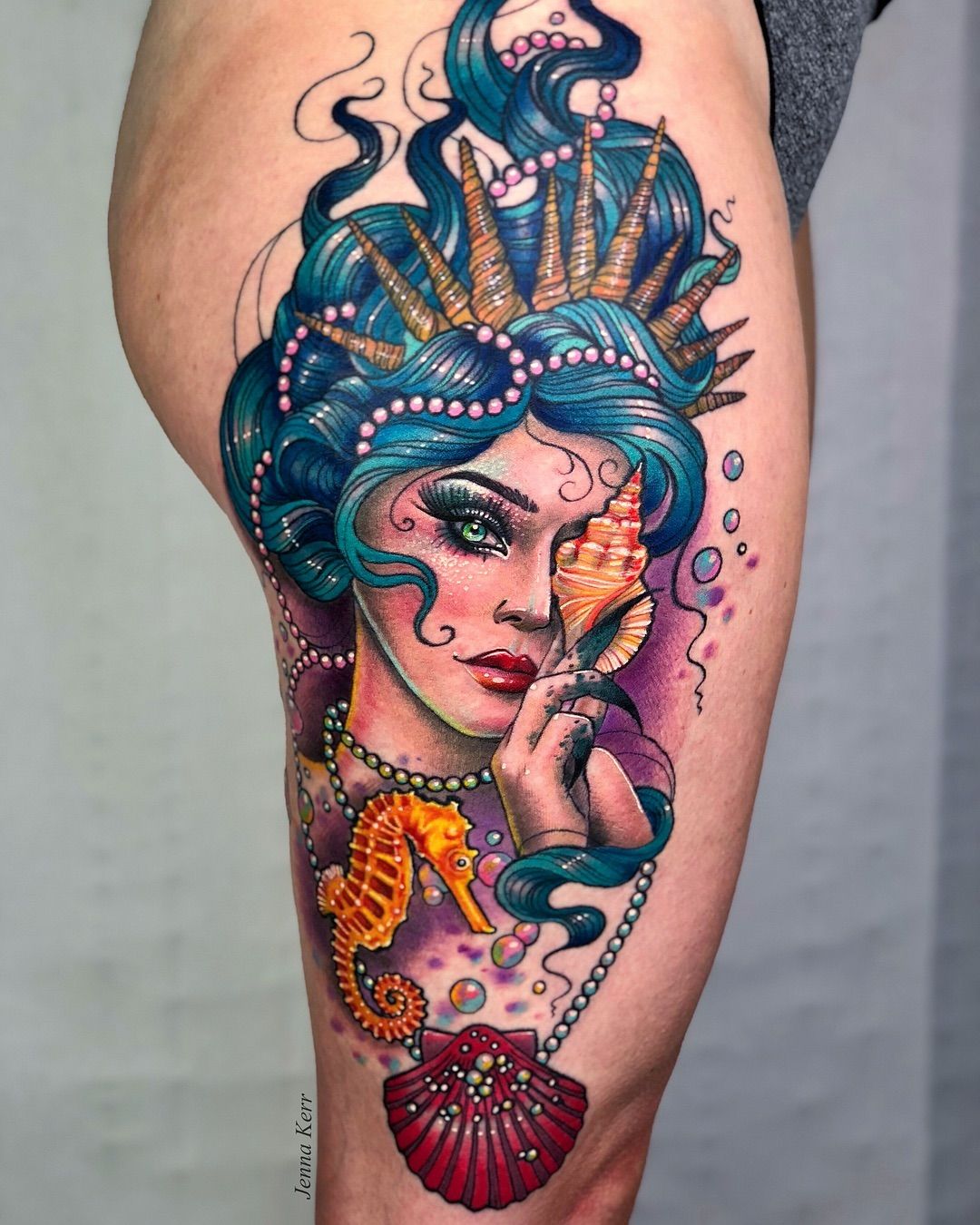 27 Mermaid Tattoo Ideas With Minimalist, Traditional, Afro, Siren, and Barbie-Inspired Designs