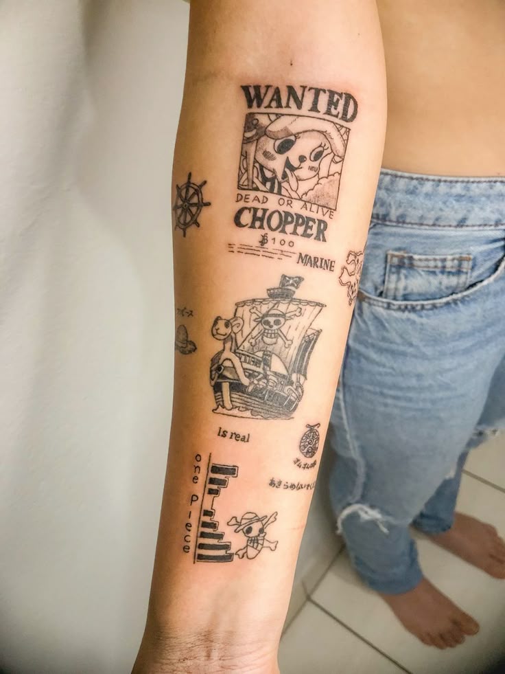 Best 26 One Piece Tattoo Ideas Luffy, Zoro, Ace, Law, Minimalist & Sleeve Designs