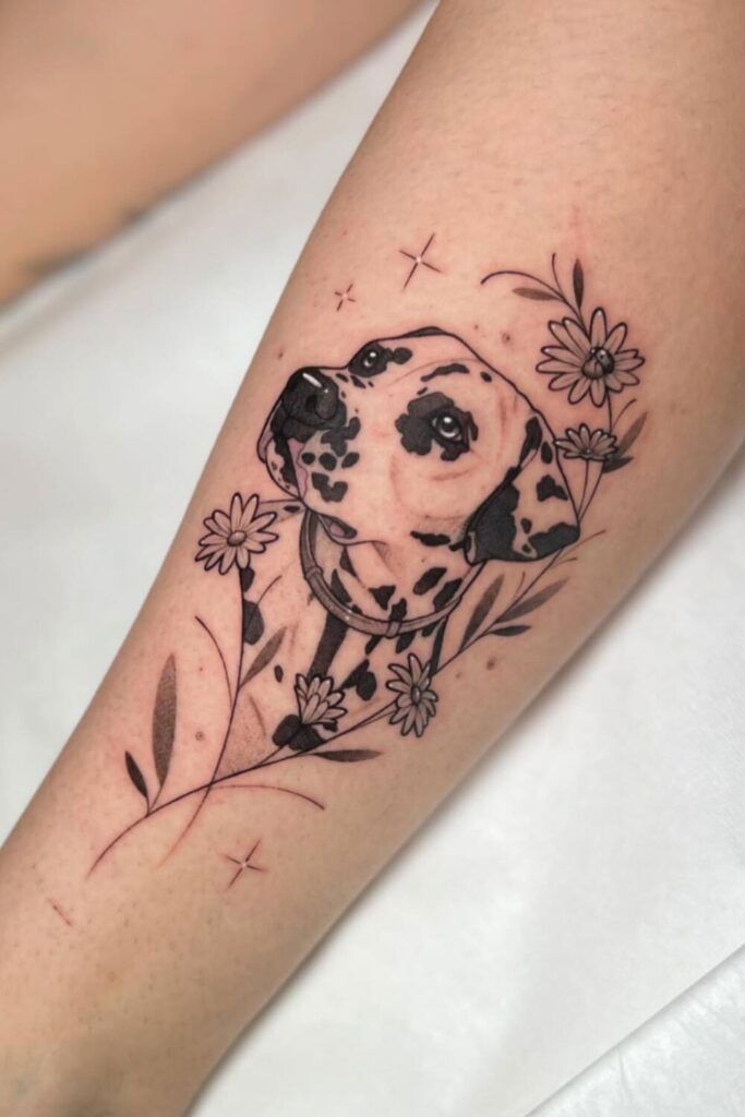 30 Dog Tattoo Ideas: Minimalist, Memorial, Portrait, Paw Print, Small Meaningful, and Designs