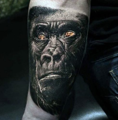 23 Gorilla Tattoo Ideas