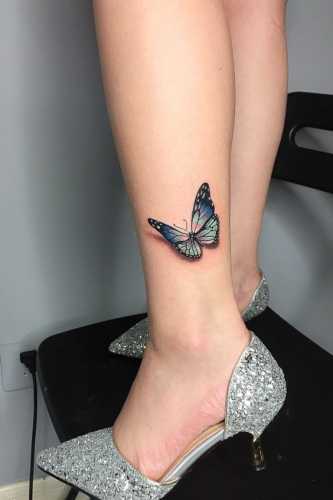 29 Tiny Butterfly Tattoo Ideas