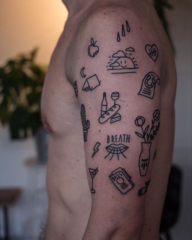 Discover 25 Minimalist Tattoo Ideas for Men : Unique and Meaningful Designs