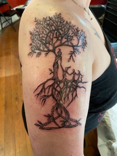 Embracing Roots and Wings: 20 Mother Tree Tattoo Ideas for