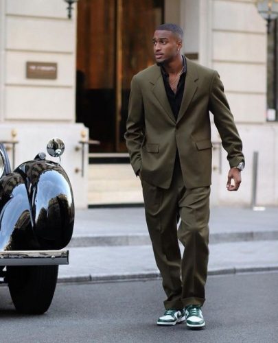 20 Men’s Sneakers with Suits Ideas for