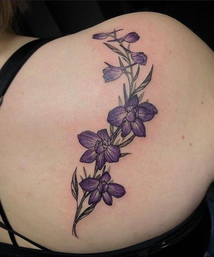 29 July Birth Flower Tattoo Ideas Fine Line, Spine, Arm, Shoulder & Sleeve Designs