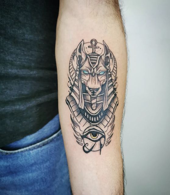 Explore the Most Striking Anubis Tattoo Ideas for : Myth Meets Modern Ink