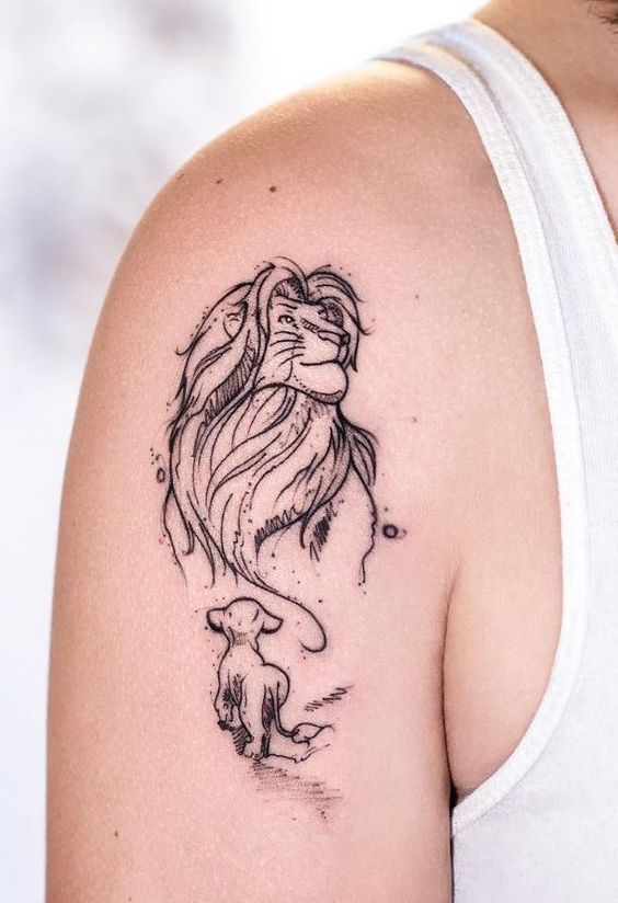 27 Ideas Lion Tattoo : From Minimalist Lines to Regal Power