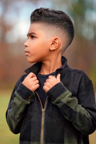 17 Trendsetting Little Boy Haircuts: Short Fades to Bold Designs in