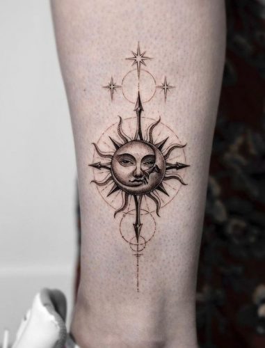 Explore 16 Stunning Sun Tattoo Ideas for : Inspiration for Unique and Symbolic Designs – Discover Now!