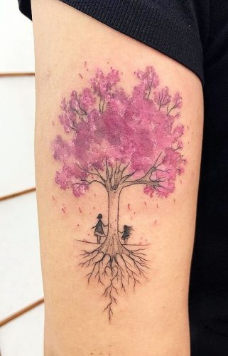 Embracing Roots and Wings: 20 Mother Tree Tattoo Ideas for