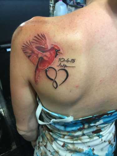 17 Red Cardinal Tattoo Ideas