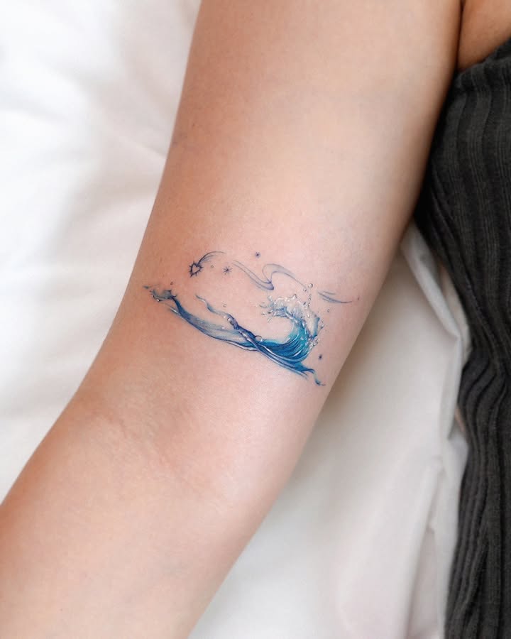 29 Water Tattoo Ideas: Fresh Ways to Wear the Element Everyone Loves