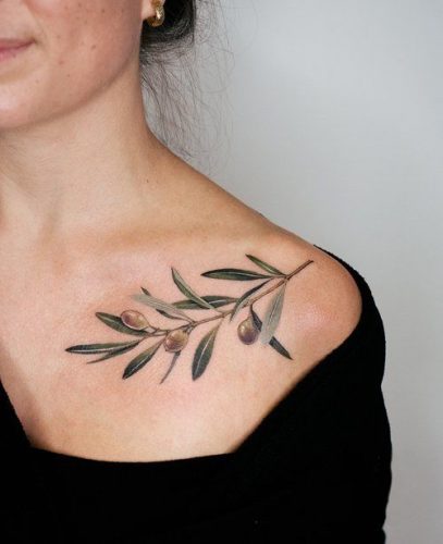 Top 20 Olive Tattoo Designs for : Embrace Peace with These Artistic Creations