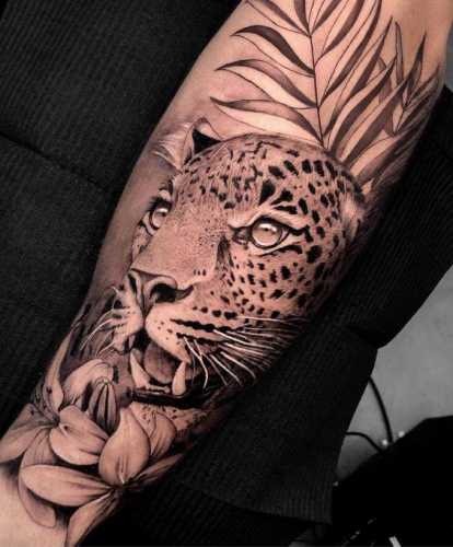 25 Tiger Tattoo on Forearm Ideas