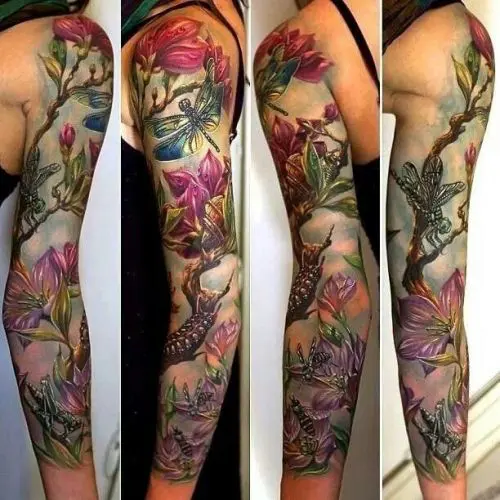 22 Creative Sleeve Tattoo Ideas for Women