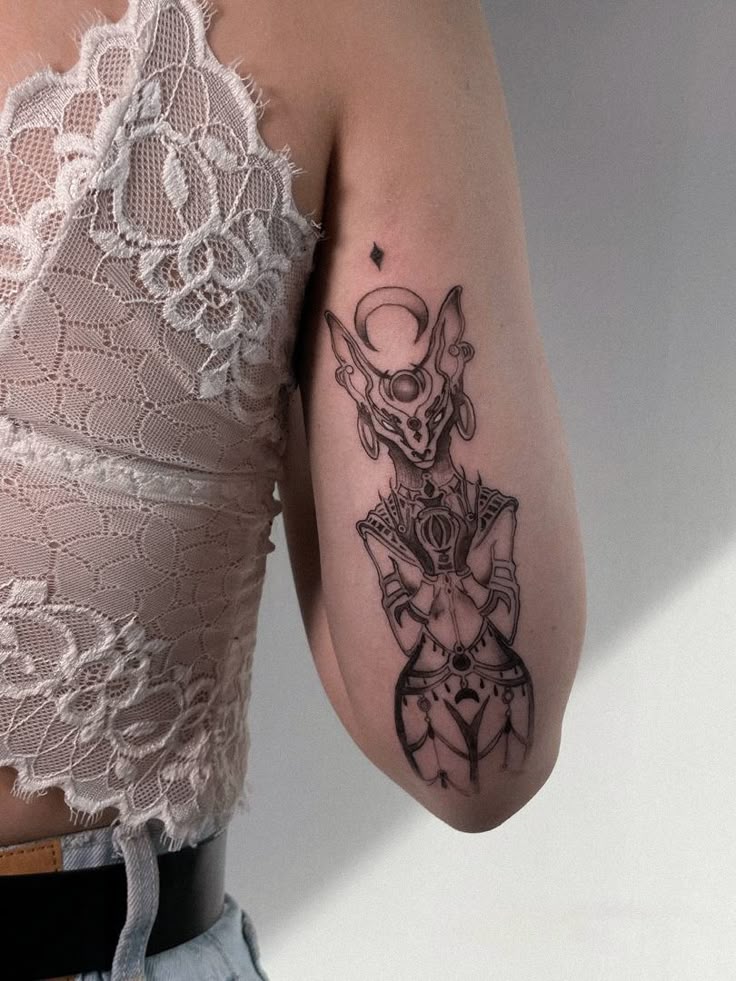 Explore the Most Striking Anubis Tattoo Ideas for : Myth Meets Modern Ink