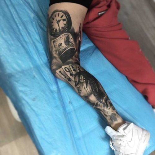 Leg tattoos for men 22 ideas