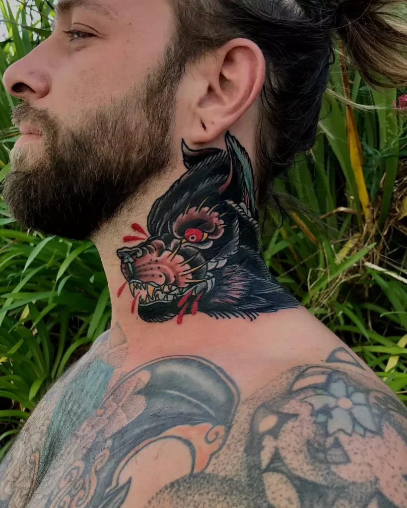 Neck tattoos for men 19 ideas