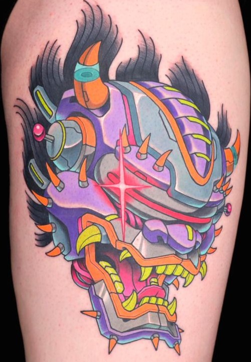 30 Cyberpunk Tattoo Ideas with Arm, Sleeve, Hand, and Back Designs