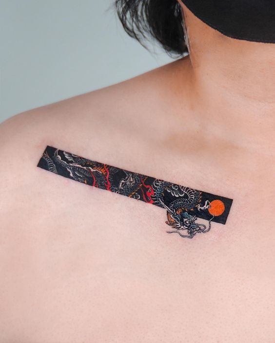 Explore 20 Unique Clavicle Tattoo Ideas: From Delicate Florals to Edgy Designs – Get Inspired!