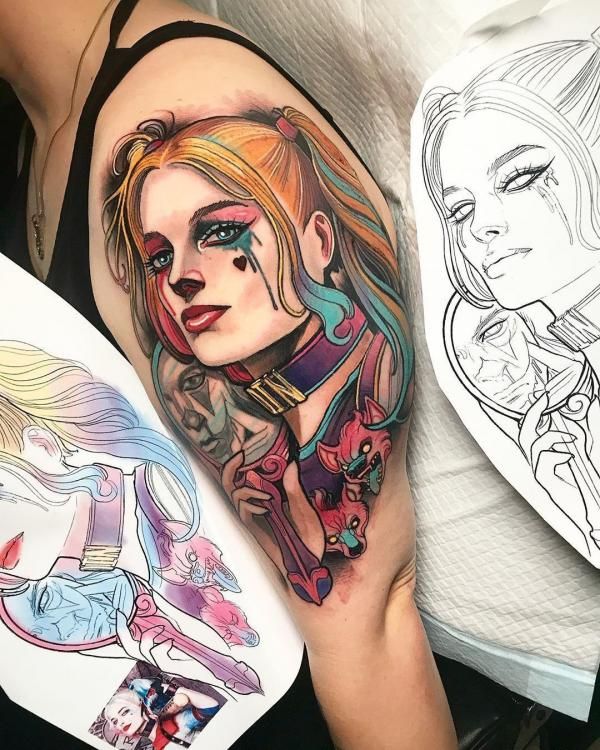 26 Harley Quinn Tattoo: Bold Designs, Iconic Meanings, and Creative Ideas